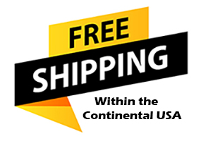 Standard shipping is free for all customers shipping within the Continental U.S.